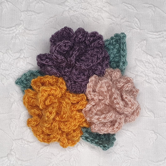 Crochet Corsage Brooch