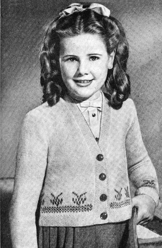 Ladies & Girls Fair Isle Jumper, Cardigan, Hat, Scarf and Gloves Set, Ladies 34" Bust, 3ply, 50s Knitting Pattern, Bestway 78