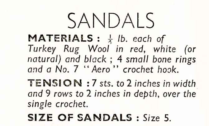 Ladies Beach Wear, Sandals, Bag and Slippers, Chunky, 40s Crochet Pattern, Bestway 1209