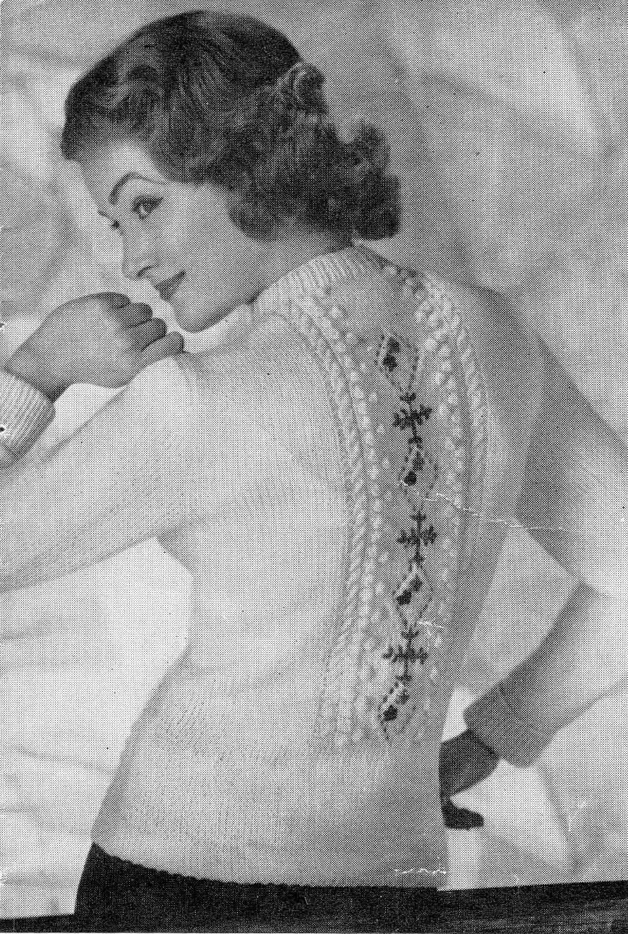 Ladies Zip Up Jacket / Cardigan, Jumper and Button Through Cardigan, 34"-38" Bust, DK, 50s Knitting Pattern, P&B 352