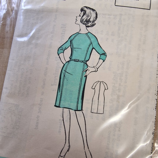 Vintage Ladies Dress (size 12) Sewing Pattern Mail Order The People 160