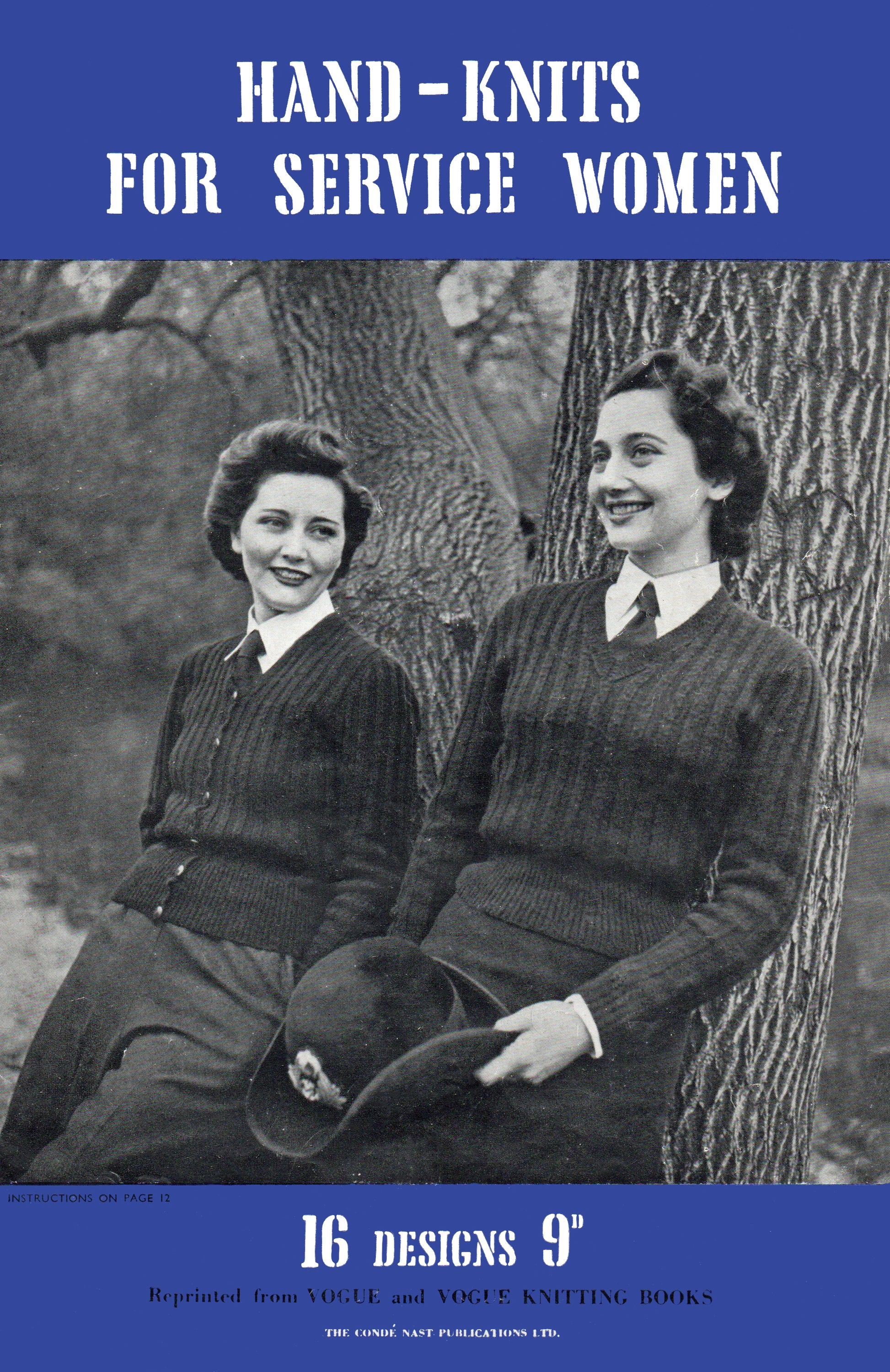 Ladies Hand Knits for Service Women of WW2, 34