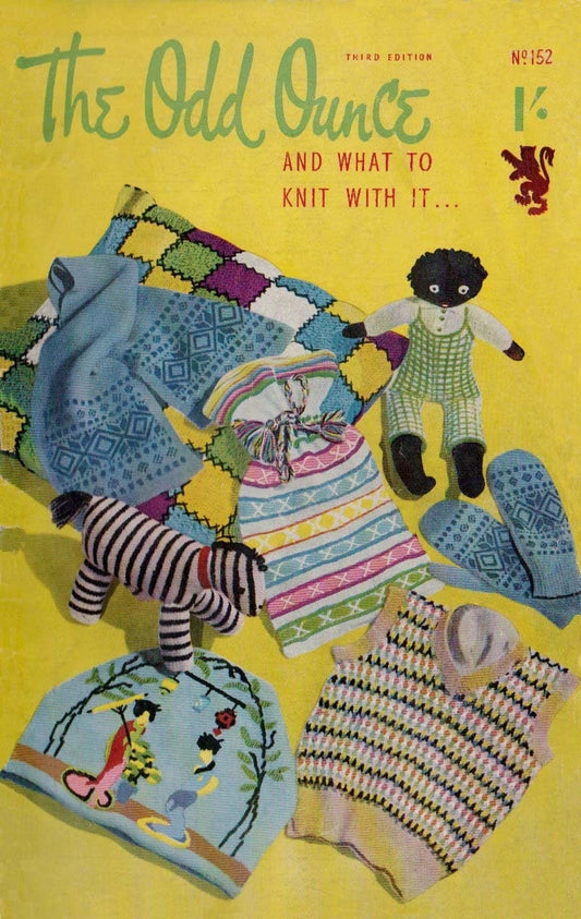 The Odd Ounce, Stash Busting, 50s Knitting Pattern Booklet, The Odd Ounce 152