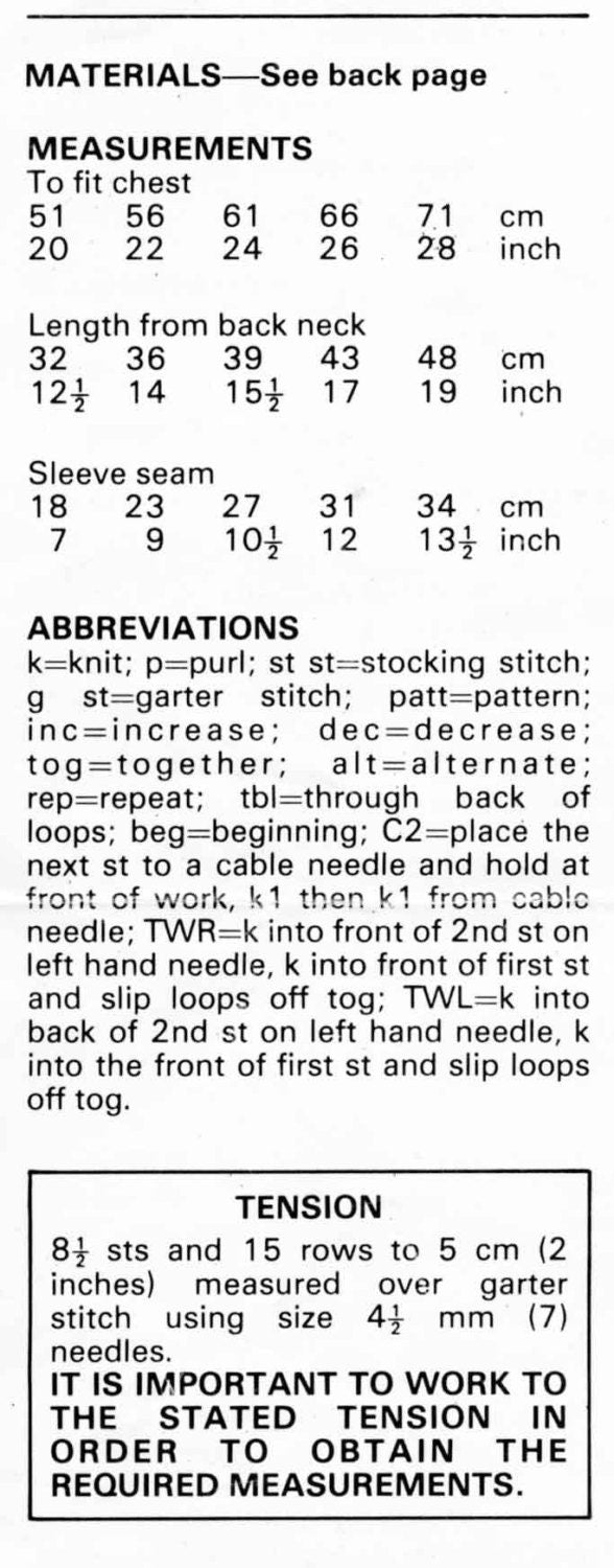Childrens Aran Jumper, Jacket, & Cardigan, 60s Knitting Pattern, King Cole 441