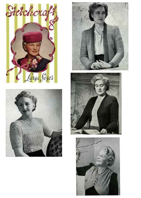 Ladies Hat, Scarf & Gloves, Waistcoat, Jumper, Twin Set, and more, 38"-42" Bust, 50s Knitting Pattern, Stitchcraft 21